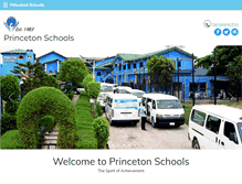 Tablet Screenshot of princeton-schools.com